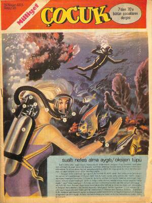 Milliyet Çocuk Dergisi 14 Nisan 1973 Sayı 28 NDR77320 - 1