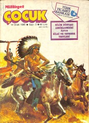 Milliyet Çocuk Dergisi 14 Ocak 1985 Sayı:3 - Red Kit 