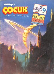 Milliyet Çocuk Dergisi 15 Nisan 1985 Sayı: 16 - Şimşek Santrafor - Red Kit 