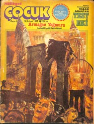 Milliyet Çocuk Dergisi 16 Şubat 1981 Sayı: 8 - Red Kit - Pembe Panter - Erol Evgin - Karakan - DR. Cüneyt Arkın - Yeni Gazete NDR97165 - Gökçekoleksiyon