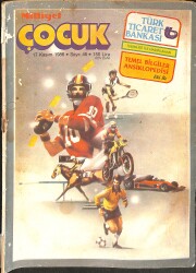 Milliyet Çocuk Dergisi 17 Kasım 1986 Sayı: 46 - Afacanlar - Ormanlar Kralı Robin - Bilmece Bulmaca - Red Kit - Dedektif Kemal - Şirinler NDR96044 - Gökçekoleksiyon