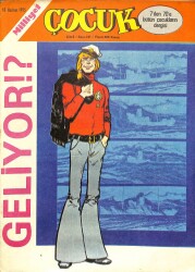 MİLLİYET ÇOCUK DERGİSİ 18 Haziran 1975 Sayı141 Kaptan Erik, Örümcek Adam, Zehir Hafiye NDR72654 - Gökçekoleksiyon