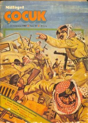 Milliyet Çocuk Dergisi 19 Temmuz 1982 Sayı: 30 - Red Kit 