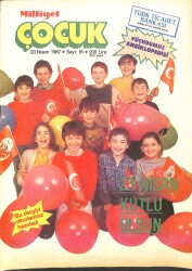 Milliyet Çocuk Dergisi 20 Nisan 1987 Sayı: 16 - Ten Ten 