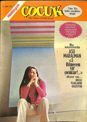 MİLLİYET ÇOCUK DERGİSİ 21 Aralık 1974 Sayı115 Red Kit, Kaygısızlar, Örümcek Adam NDR72627 - 1
