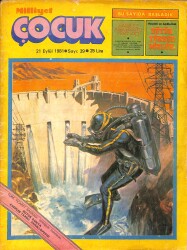 Milliyet Çocuk Dergisi 21 Eylül 1981 Sayı: 39 - Tarzan - Mırnav - Kırk Ambar NDR98808 - Gökçekoleksiyon
