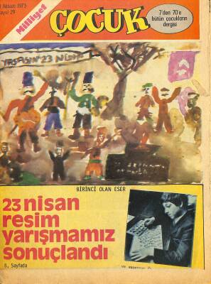 Milliyet Çocuk Dergisi 21 Nisan 1973 Sayı 29 NDR77349 - 1