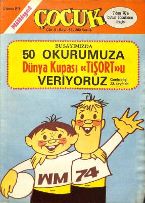 MİLLİYET ÇOCUK DERGİSİ 22 Haziran 1974 Sayı89 RED KİT, Örümcek Adam, Zehir Hafiye, Pembe Panter NDR72687 - 1