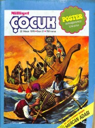 MİLLİYET ÇOCUK DERGİSİ 22 Mayıs 1978 Sayı21 Pembe Panter, Akıllı Köpek Lassie, Larry Yuma NDR72724 - Gökçekoleksiyon