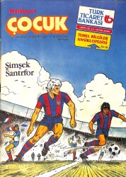 Milliyet Çocuk Dergisi 23 Haziran 1986 Sayı: 25 - Kapak: Şimşek Santrafor - Red Kit 