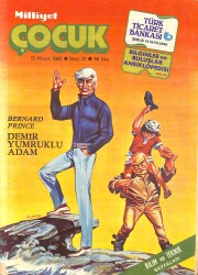 Milliyet Çocuk Dergisi 23 Mayıs 1983 Sayı:21 - Mac Coy, Mırnav, Demir Yumruklu Adam NDR95712 - Gökçekoleksiyon