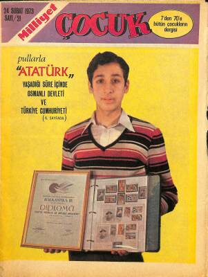 Milliyet Çocuk Dergisi 24 Şubat 1973 Sayı 21 NDR77321 - 1