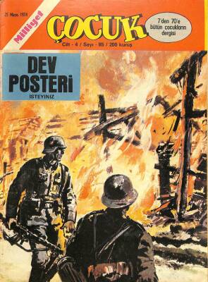 MİLLİYET ÇOCUK DERGİSİ 25 Mayıs 1974 Sayı85 RED KİT, Örümcek Adam, Zehir Hafiye NDR72691 - 1