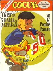 Milliyet Çocuk Dergisi 25 Şubat 1976 Sayı: 177 - Pembe Panter - Albay Bum - Kızılderili Başkan - Ten Ten NDR97065 - Gökçekoleksiyon