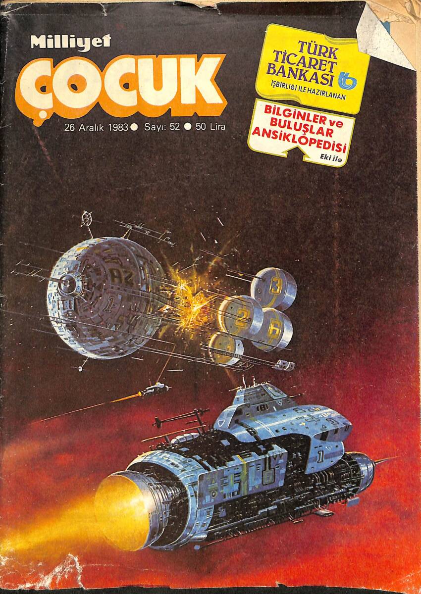 Milliyet Çocuk Dergisi 26 Aralık 1983 Sayı:52 - Mac Coy, Barelli,Çılgınlar Ormanı, Red Kit NDR97280 - 1