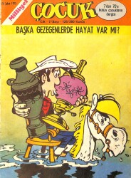 Milliyet Çocuk Dergisi 26 Şubat 1975 Sayı: 125 - Kapak: Red Kit - Albay Bum - Örümcek Adam - Pembe Panter - Kaygısızlar NDR97095 - Gökçekoleksiyon