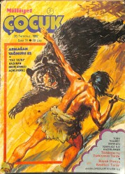 Milliyet Çocuk Dergisi 26 Temmuz 1982 Sayı: 31 - Red Kit 