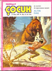 Milliyet Çocuk Dergisi 27 Mart 1978 Sayı: 13 - Uzay Çocukları - Pembe Panter - Karl May 