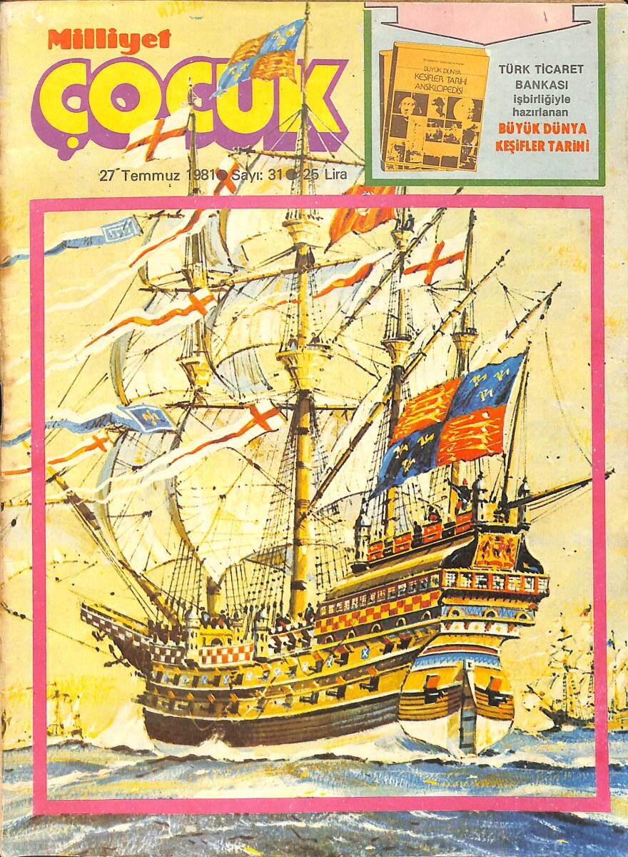 Milliyet Çocuk Dergisi 27 Temmuz 1981 Sayı:31 - Tarzan, Siyah Kurd (Eksiksiz) NDRT97220 - 1
