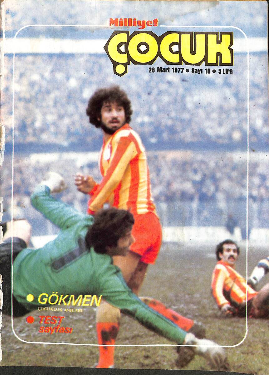 Milliyet Çocuk Dergisi 28 Mart 1977 Sayı 10 - Uzay Çocukları - Pembe Panter - Red Kit NDR96552 - 1