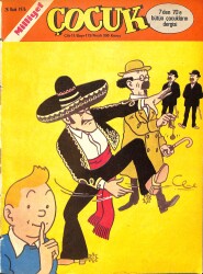 Milliyet Çocuk Dergisi 28 Ocak 1976 Sayı: 173 - Red Kit - Tatlı Cadı - Aristokratlar - Ten Ten NDR97162 - Gökçekoleksiyon