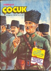 Milliyet Çocuk Dergisi 29 Ağustos 1983 Sayı: 35 - Siyah Kısrak - Red Kit 