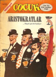 Milliyet Çocuk Dergisi 3 Eylül 1975 Sayı:152 - Kapak: Aristokratlar - Kaygısızlar - Maskeli Adam - Pembe Panter - Kaptan Erik 