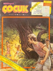 Milliyet Çocuk Dergisi 30 Kasım 1981 Sayı: 49 - Red Kit - Tarzan 27 - Yıldırım Teğmen 15 - Demir Yumruklu Adam 11 - DR. Cüneyt Arkın - Yeni Gazete NDR97110 - Gökçekoleksiyon