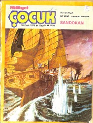 Milliyet Çocuk Dergisi 30 Ocak 1978 Sayı: 5 - Uzay Çocukları - Red Kit - Pembe Panter - Emilio Salgari 