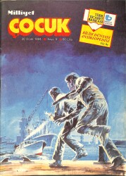 Milliyet Çocuk Dergisi 30 Ocak 1984 Sayı: 5 - Maskara - Red Kit 