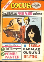 Milliyet Çocuk Dergisi 4 Haziran 1975 Sayı: 139 - Şampiyon - Kaptan Erik - Red Kit - Örümcek Adam - Kaygısızlar NDR97098 - Gökçekoleksiyon