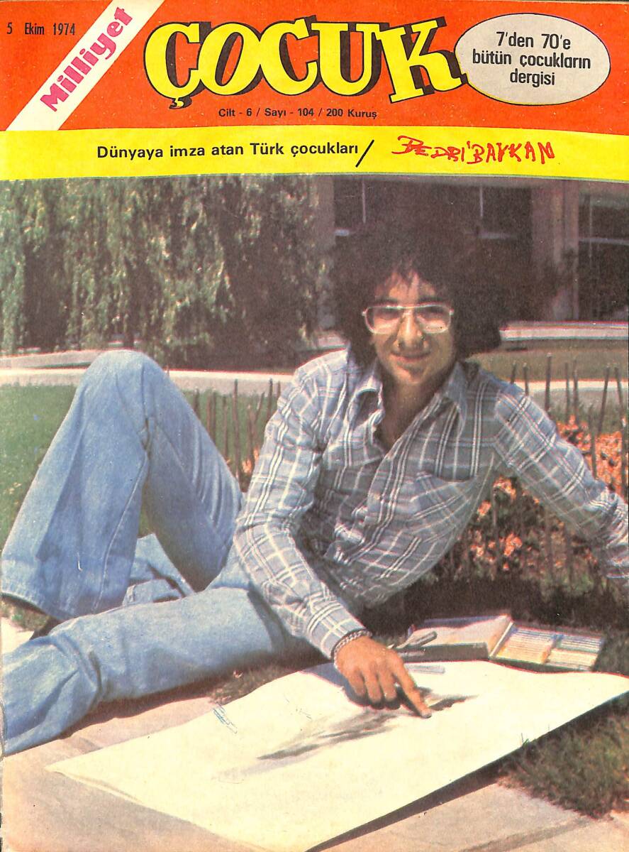 Milliyet Çocuk Dergisi 5 Ekim 1974 Sayı: 104 - Tommy Banco - Pembe Panter - Kaygısızlar NDR97164 - 1