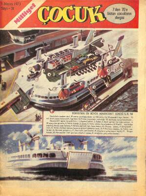 Milliyet Çocuk Dergisi 5 Mayıs 1973 Sayı 31 NDR77348 - 1