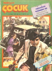 Milliyet Çocuk Dergisi 5 Nisan 1982 Sayı: 15 - Red Kit - Şimşek Santrafor - Tarzan 