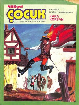 MİLLİYET ÇOCUK DERGİSİ 6 Mart 1978 Sayı10 RED KİT, Larry Yuma NDR72710 - 1