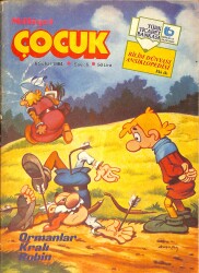 Milliyet Çocuk Dergisi 6 Şubat 1984 Sayı: 6 - Maskara - Red Kit - Siyah Kısrak - Bob Morane - Cimcime NDR96018 - Gökçekoleksiyon