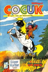 Milliyet Çocuk Dergisi 7 Mart 1992 Sayı: 5 - Red Kit - Transformers - Sevimli Hayalet Casper - TEX Kanunsuz Şehir Sayı: 5 - Neşeli Hırsız Lord-X NDR97104 - Gökçekoleksiyon