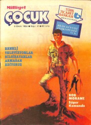 Milliyet Çocuk Dergisi 8 Ekim 1984 Sayı: 41 - Kapak: Bob Morane 