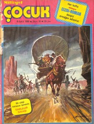 Milliyet Çocuk Dergisi 8 Eylül 1980 Sayı: 36 - Cadı Nine - Çevre Gazetesi - Pembe Tavşan - Superman Balonlu Çiklet Reklamı NDR97138 - Gökçekoleksiyon