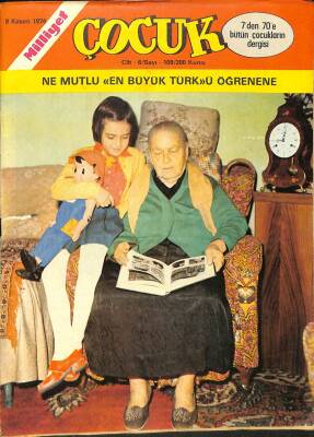 MİLLİYET ÇOCUK DERGİSİ 9 Kasım 1974 Sayı109 Örümcek Adam, Fenerbahçeli Osman Arpacıoğlu Poster, Pembe Panter NDR72632 - 1