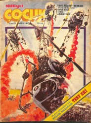 Milliyet Çocuk Dergisi 9 Mart 1981 Sayı:11 - Red Kit - Pembe Panter - Sarman... Sarman - Karakan 