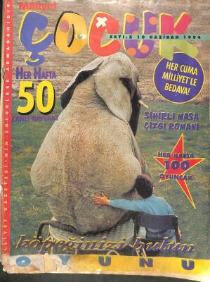 Milliyet Çocuk Dergisi Sayı 5 - 10 Haziran 1994 NDR75921 - 1