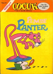 Milliyet Çocuk Dergisi Sayı 86 1 Haziran 1974 - Pembe Panter, Red Kit, Zehir Hafiye, Örümcek Adam NDR84960 - Gökçekoleksiyon