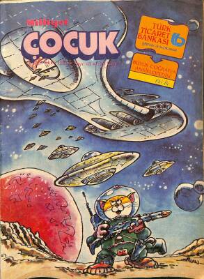 Milliyet Çocuk Sayı 43 21 Ekim 1985 - Şirinler, Red Kit NDR83397 - 1