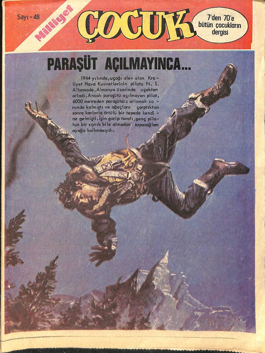 Milliyet Çocuk Sayı: 48 - Albay Bum - Tenten'in Maceraları - Mohikanların Sonu - Bob Moran NDR97367 - 1