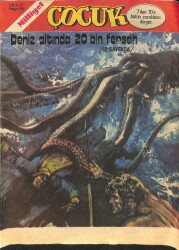 Milliyet Çocuk Sayı: 55 - Red Kit - Deniz Altında 20 Bin Fersah - Michel Vaillant 