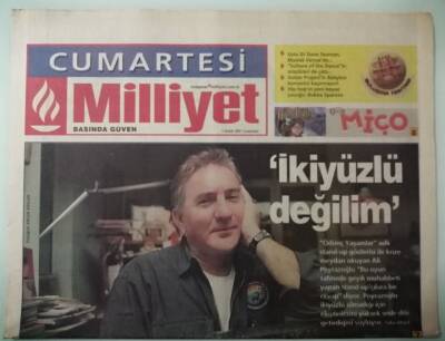 Milliyet Cumartesi Gazetesi 1 Aralık 2001 Avrupalı Ve Türk Gençler Arasında Bir Sanat Köprüsü -GZ33476 - 1