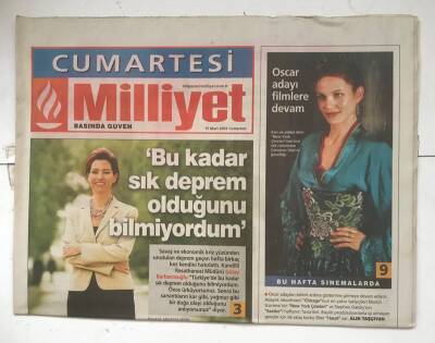 Milliyet Cumartesi Gazetesi 15 Mart 2003 - Otel Odaları Onların Evi Oldu GZ8641 - 1