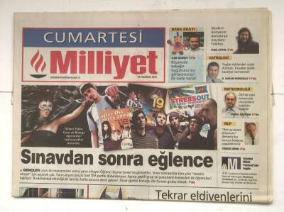 Milliyet Cumartesi Gazetesi 18 Haziran 2005 - Bir İstanbul Masalını Onlar Anlattı GZ8176 - 1