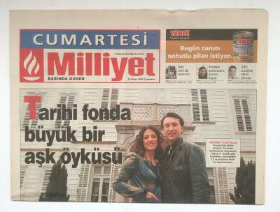 Milliyet Cumartesi Gazetesi 19 Nisan 2003 - Ülkü Tamer 40 Oyuncudan Seçme Anılar GZ8786 - 1